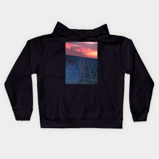 GRID BEACH Kids Hoodie